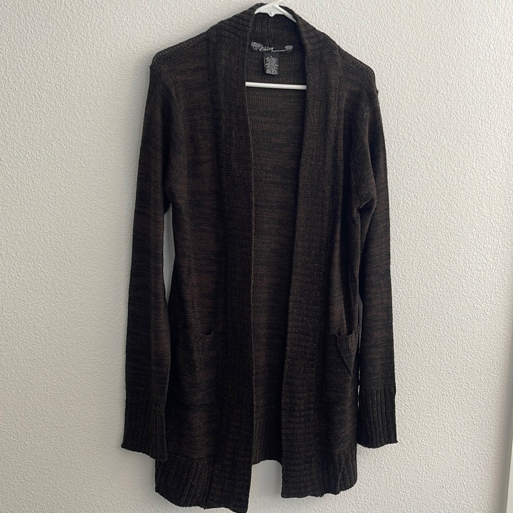 ASHLEY brown/black Cardigan